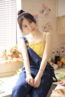 呵呵姑娘图
